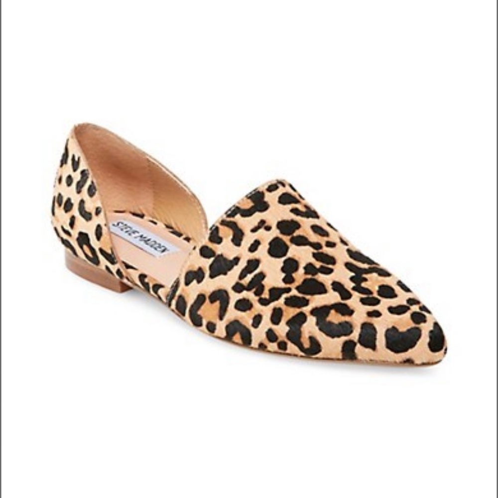 Steve Madden Women’s Size 9M Leopard Print Calf Hair D’orsay